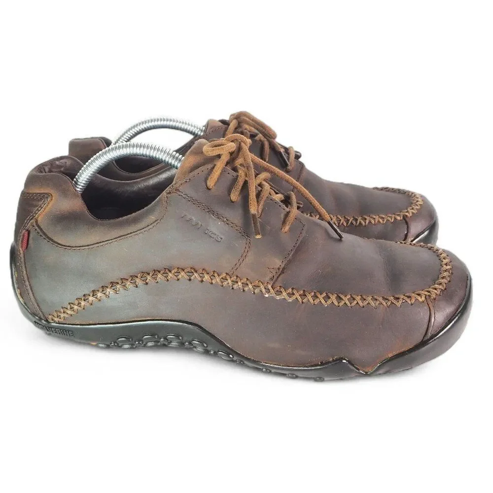 Wolverine ICS Weston‎ Moc Toe Casual Leather Sneakers Brown W05822 Men's 10M